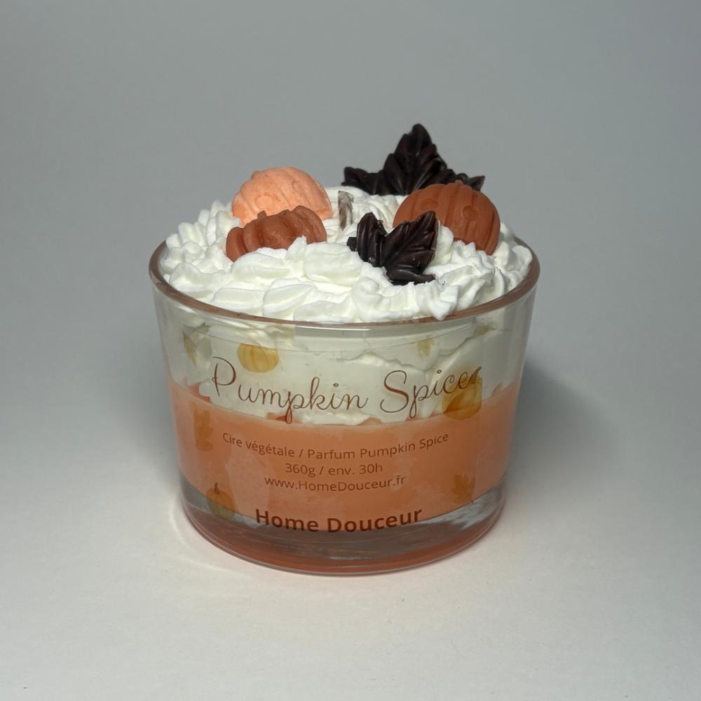 Bougie artisanale Pumpkin Spice Home Douceur