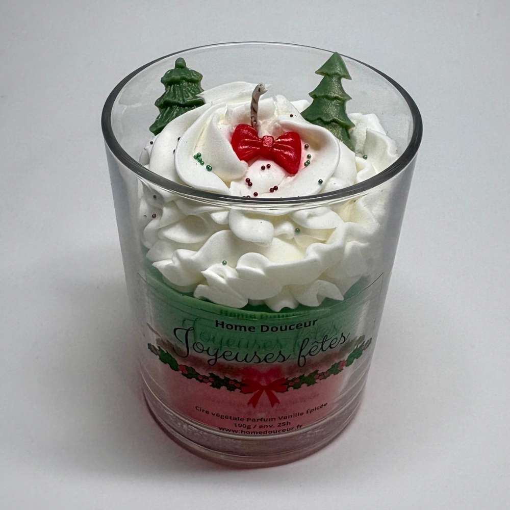 Joyeuses Fêtes - rouge et verte