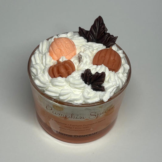Bougie artisanale Pumpkin Spice Home Douceur